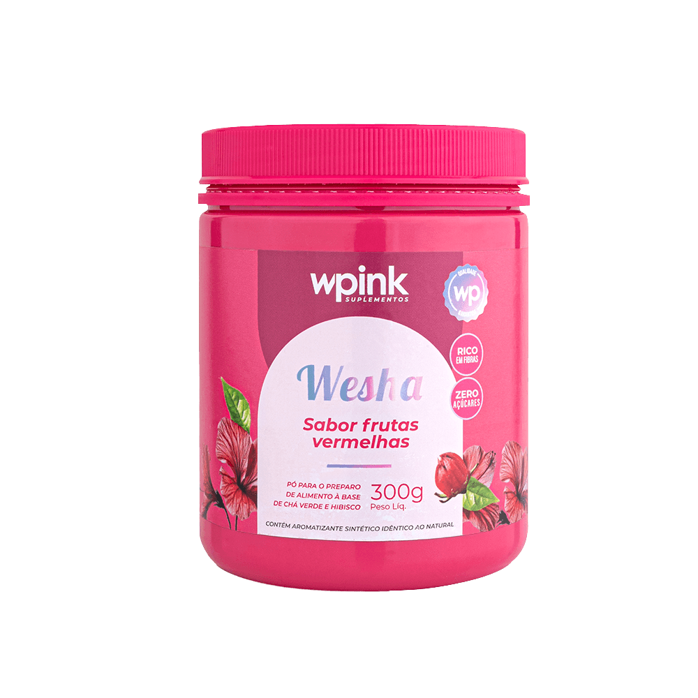 Wesha Chá Verde E Hibisco - 300g
